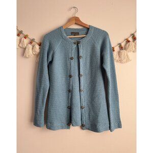 Classic Alpaca Rachel Cardigan 100% Baby Alpaca Knit Preppy Old Money Cozy L